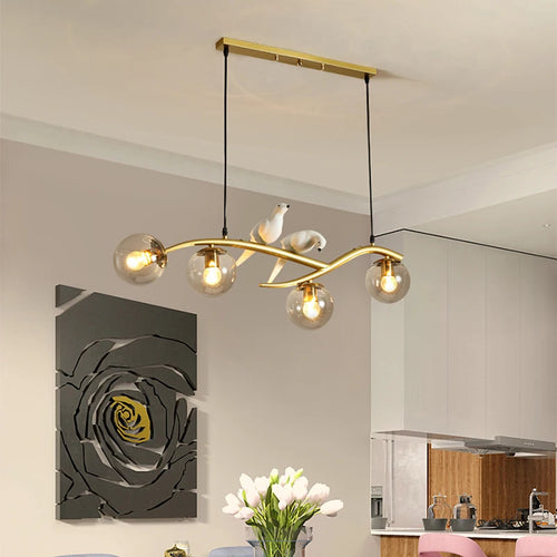 suspension design moderne forme oiseau scandinave décoratif winfordo - vue 4 sur 18
