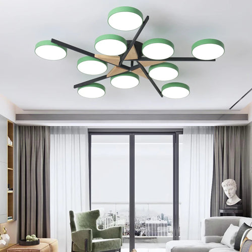 lustre nordique moderne et créatif pour restaurant et bureau - vue 4 sur 10