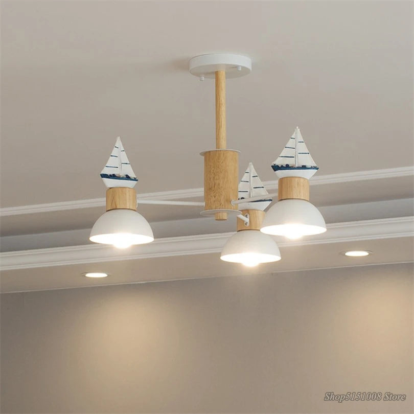 lustre nordique oiseau led simple moderne mini décor éclairage - vue 3 sur 11