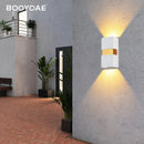 Éclairage extérieur LED Escalier Entrée Applique Murale Lampe Jardin Avant Stoep Terrasse Étanche IP54 Porte Phare Éclairage Mural