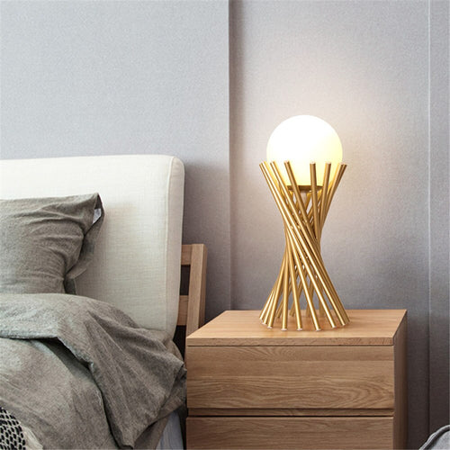 Lampe à poser design LED autoportée Panama - vue 4 sur 6