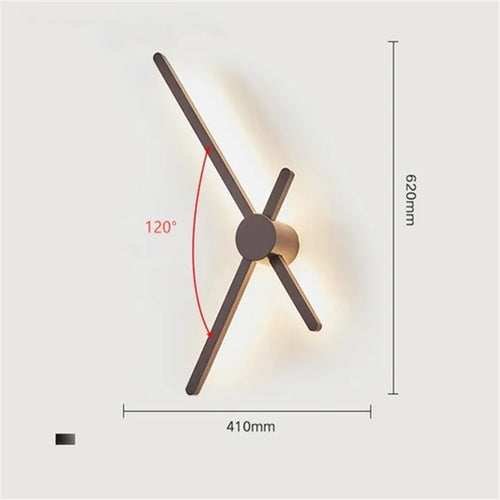 applique murale moderne design pour intérieur lumineux - vue 10 sur 9