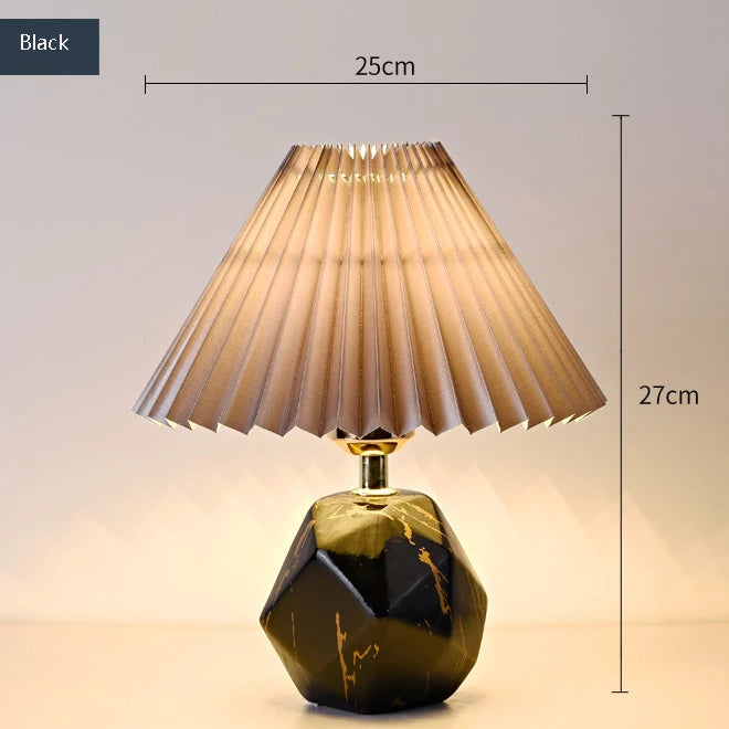 lampe de chevet moderne en céramique pour bureau et veilleuse créative - vue 17 sur 18