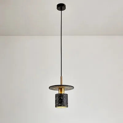 suspension design en terrazzo pour restaurant et bar - vue 8 sur 9