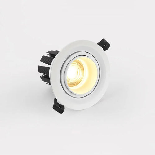 spot led encastrable d'intérieur à technologie cob avec zoom variable - vue 2 sur 6