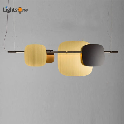 Lustre minimaliste post-moderne pour salle à manger - vue 2 sur 6