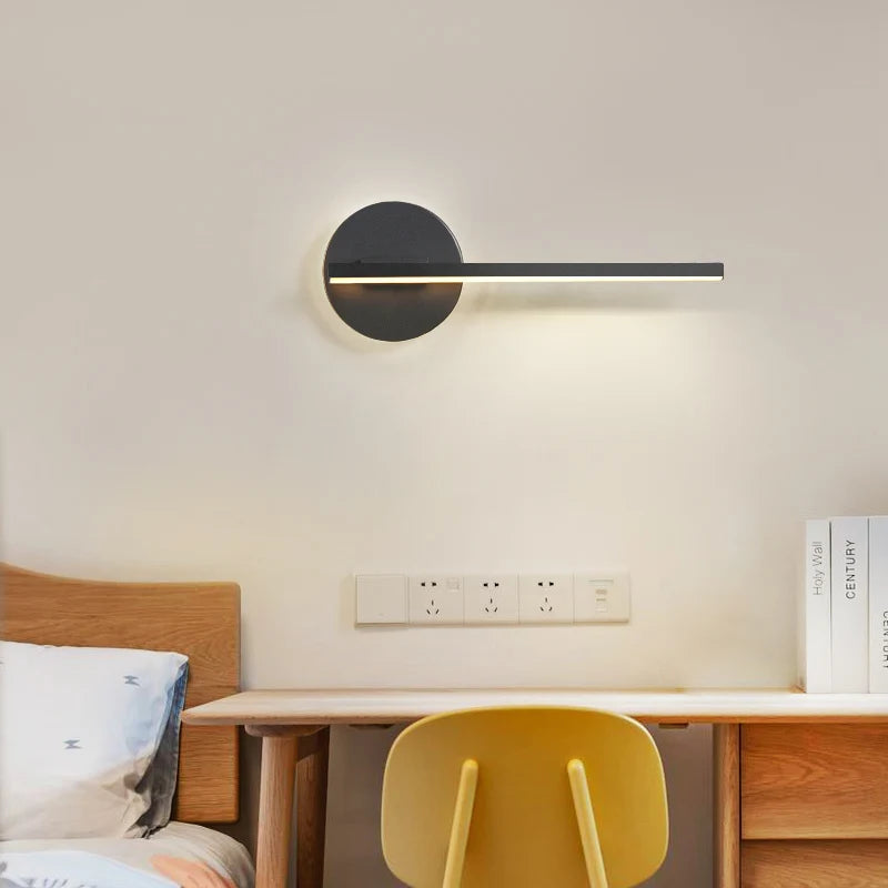lampe de chevet moderne simple pour éclairage d'hôtel et télévision - vue 4 sur 10