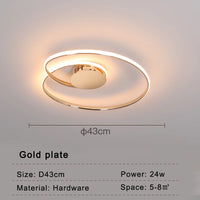 plafonnier led moderne pour décoration intérieure design élégant