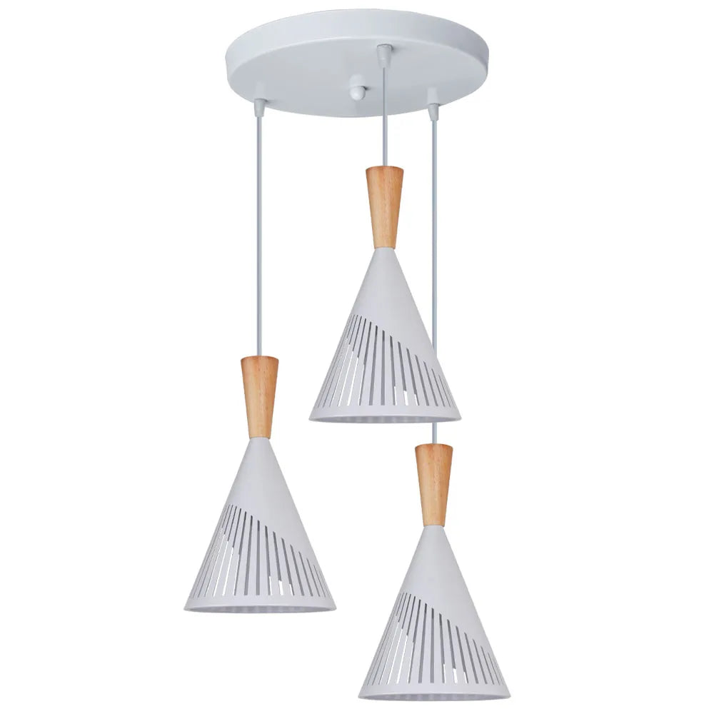 suspension loft vintage avec abat-jour industriel moderne - vue 13 sur 13