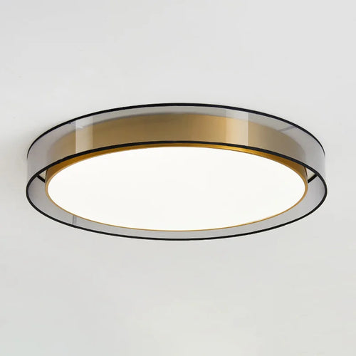 plafonnier moderne en cuivre design nordique pour décoration intérieure - vue 4 sur 9