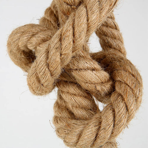 suspension en corde de chanvre style industriel pour café bar - vue 5 sur 8