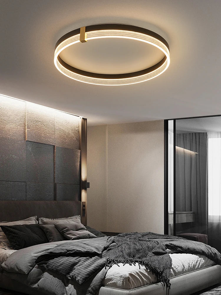plafonnier led dimmable avec télécommande - vue 4 sur 10