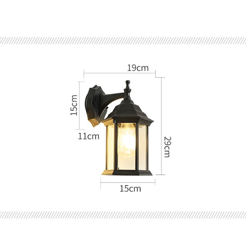 applique murale extérieure moderne pour jardin et terrasse - vue 11 sur 15