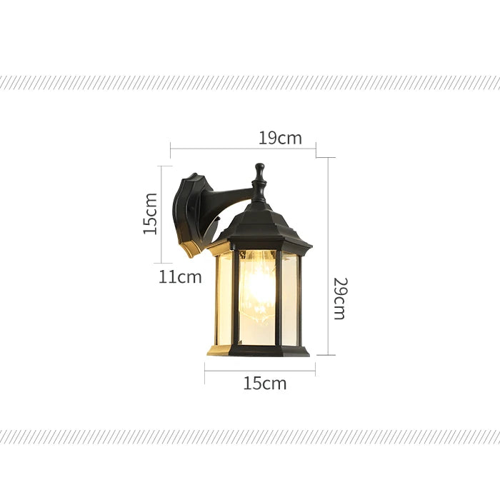applique murale extérieure moderne pour jardin et terrasse - vue 11 sur 15