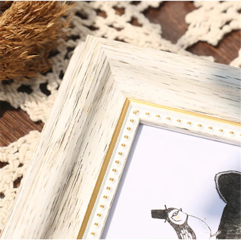 cadre photo rétro pour décoration intérieure style américain - vue 6 sur 8