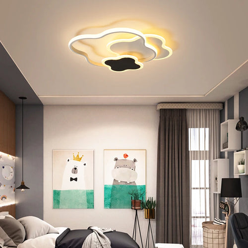 plafonnier en aluminium décoratif pour intérieur lumineux et élégant - vue 2 sur 10