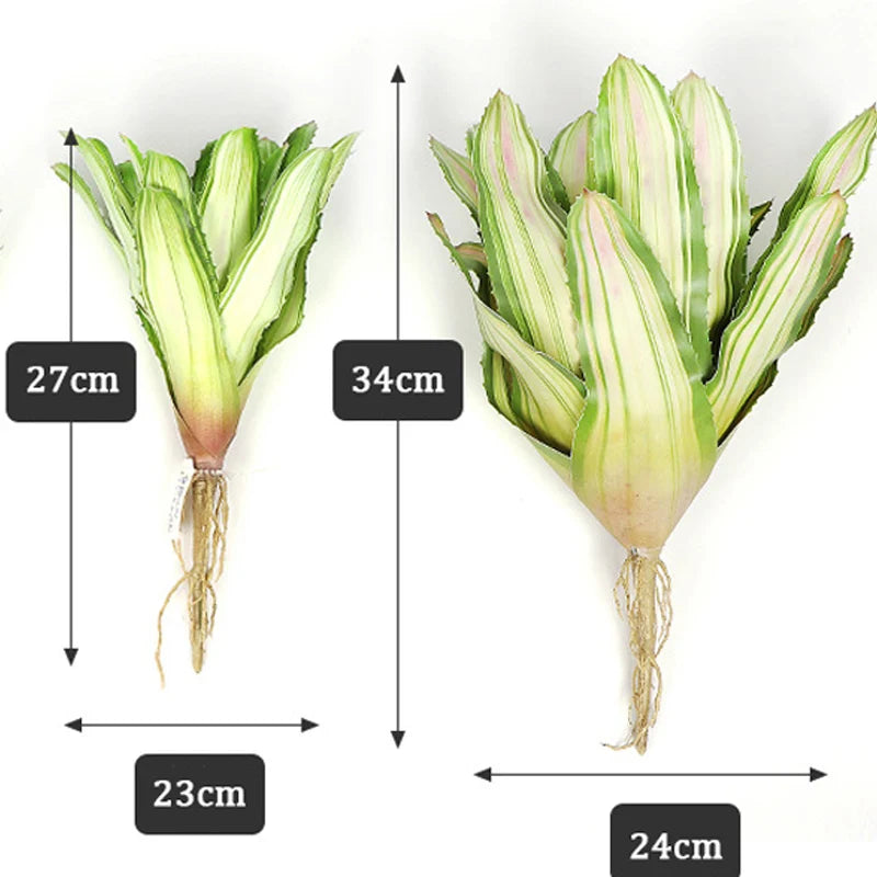 plantes succulentes artificielles toucher réel pour décoration intérieure - vue 10 sur 10