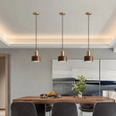 suspension laiton noyer bar restaurant
