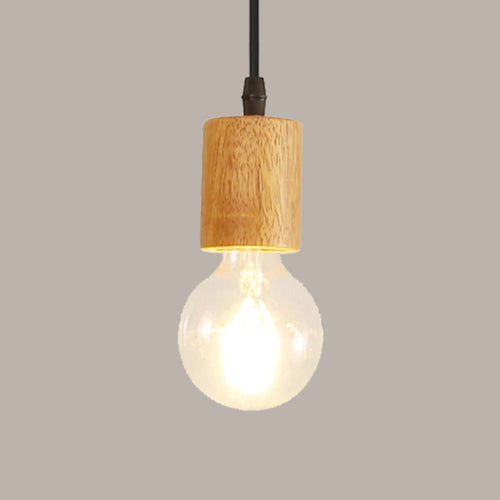 suspension Mengjay Vintage industriel rustique en bois - vue 11 sur 10