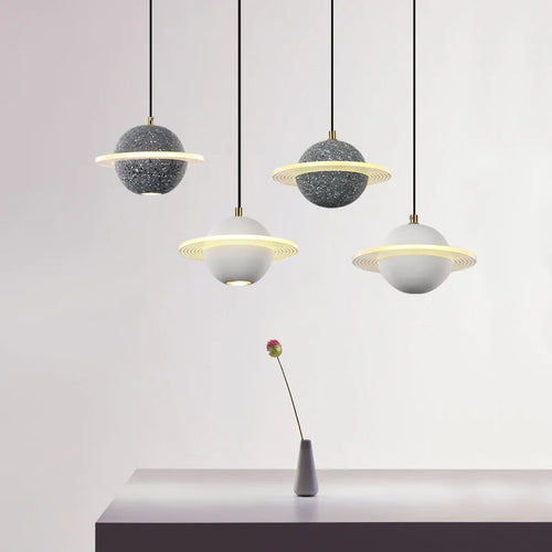 suspension en résine planet pour décoration intérieure moderne - vue 5 sur 18