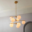 lustre moderne led nordique pour cuisine et restaurant