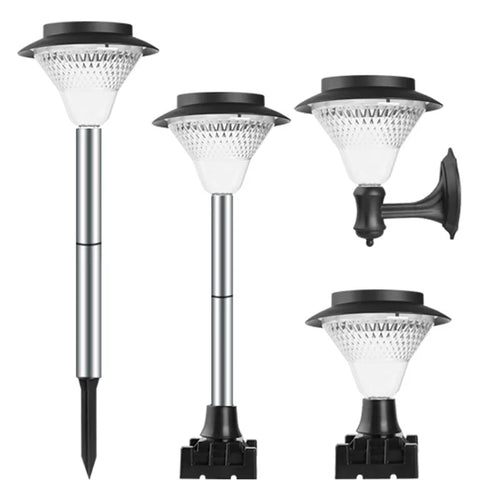 Lampe LED solaire contemporaine à 86 lumières - vue 5 sur 9