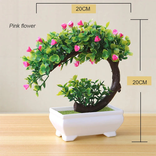 plante artificielle en pot pour décoration de bureau et jardin - vue 19 sur 45