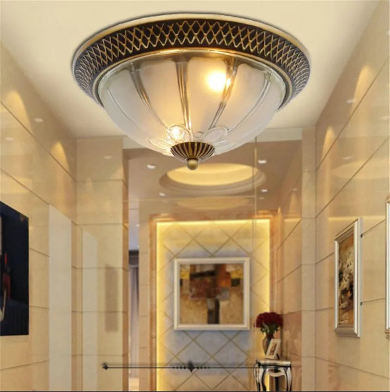 plafonnier led vintage design pour intérieur moderne et élégant - vue 3 sur 10