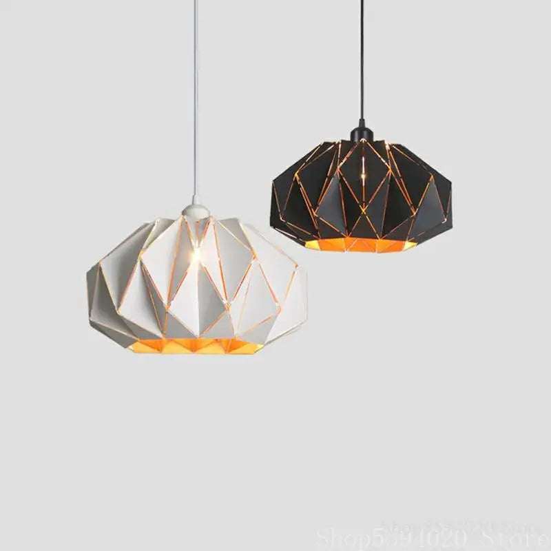 lustre moderne en fer design nordique pour intérieur élégant - vue 9 sur 9