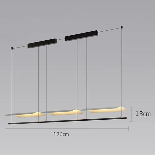 Lustre LED minimaliste design - vue 11 sur 10