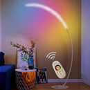 Lampadaire LED à arc moderne nordique