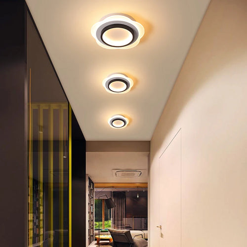 plafonnier led créatif design nordique pour décorer votre foyer - vue 3 sur 9