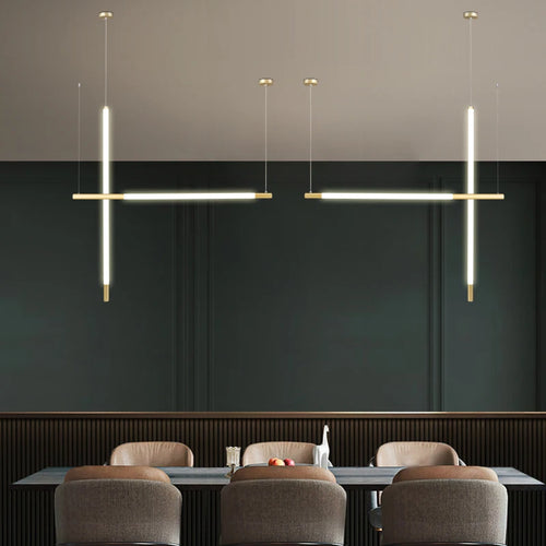 lustre moderne à led créatif pour bar et restaurant - vue 6 sur 23
