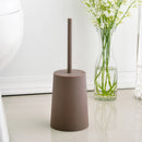 brosse de toilette moderne avec couvercle et design élégant