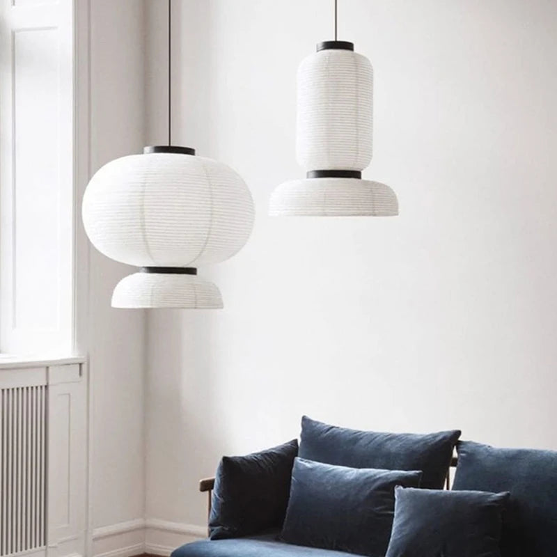 Suspension Design Formakami Moderne Chêne tissé - vue 4 sur 21