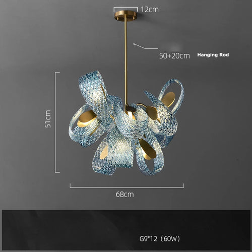 lustre art déco en cuivre pour un éclairage élégant - vue 14 sur 20