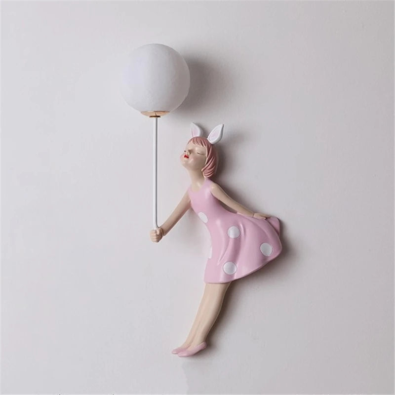 applique murale ballon pour chambre d'enfant créative et moderne - vue 6 sur 8