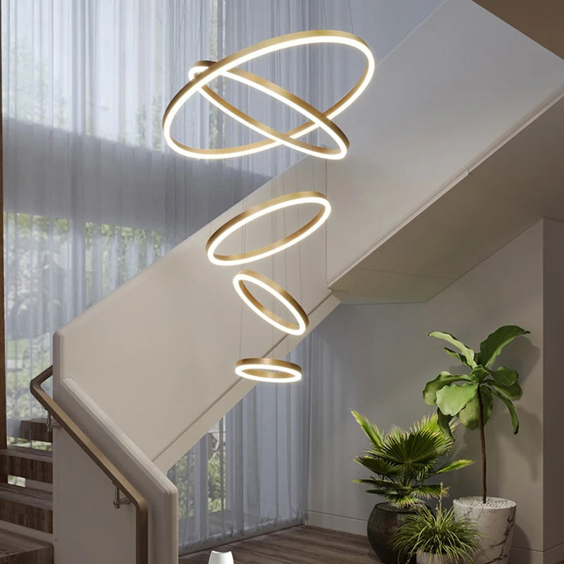 lustre moderne pour éclairage intérieur décoratif suspendu - vue 3 sur 18