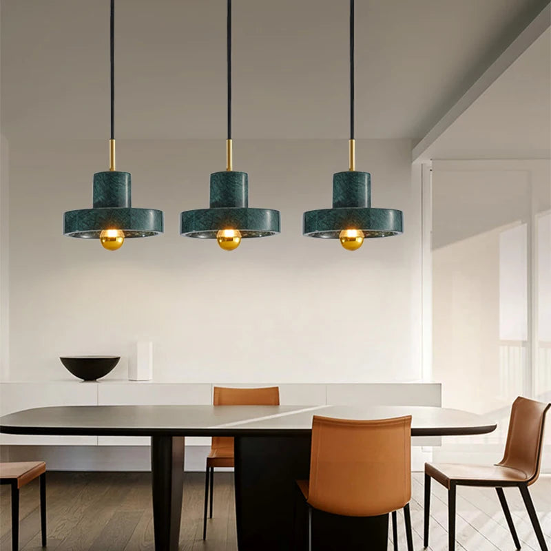 suspension en marbre pour décoration intérieure moderne et élégante - vue 2 sur 8