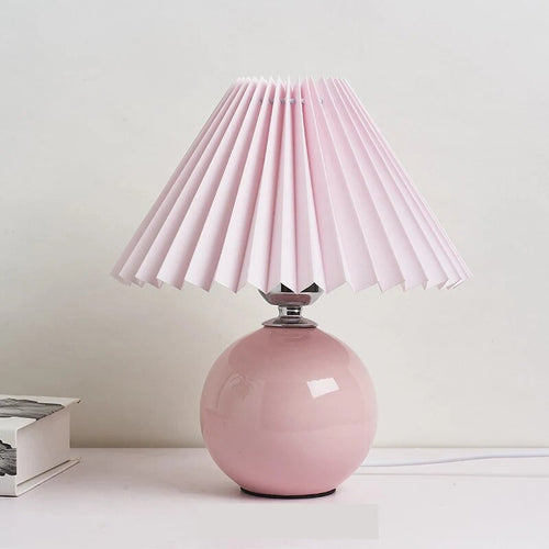 Lampe de table plissée coréenne - vue 22 sur 25