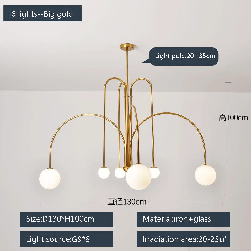 suspension moderne design postmoderne pour intérieur élégant - vue 19 sur 21