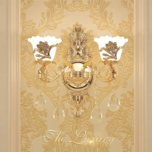 applique murale en cristal design moderne pour intérieur élégant - vue 2 sur 22