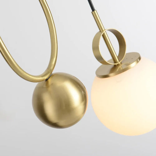 suspension boule en verre design créatif pour intérieur - vue 7 sur 7