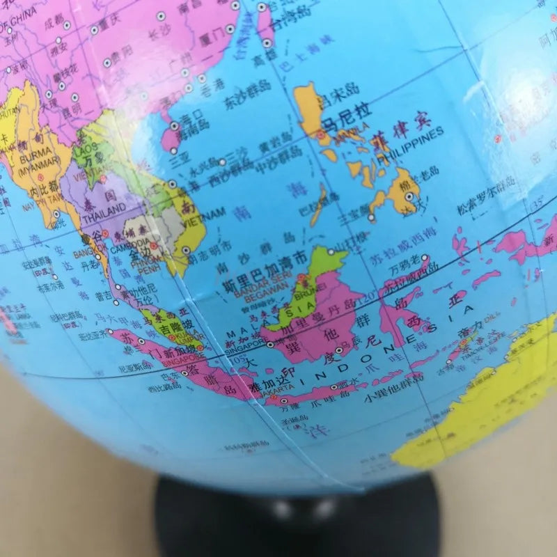 globe terrestre décoratif pour enfants carte chinoise de qualité supérieure - vue 4 sur 6