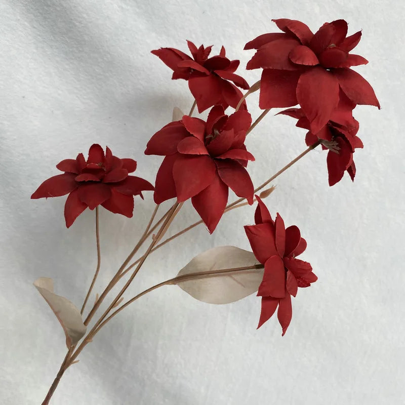 fleurs artificielles en tissu décoratives pour mariage et événements - vue 9 sur 14