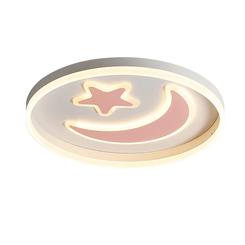 plafonnier led moderne simple luminosité dimmable maison - vue 6 sur 10