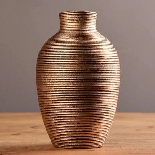 vase en céramique moderne pour décoration intérieure de fleurs - vue 12 sur 11