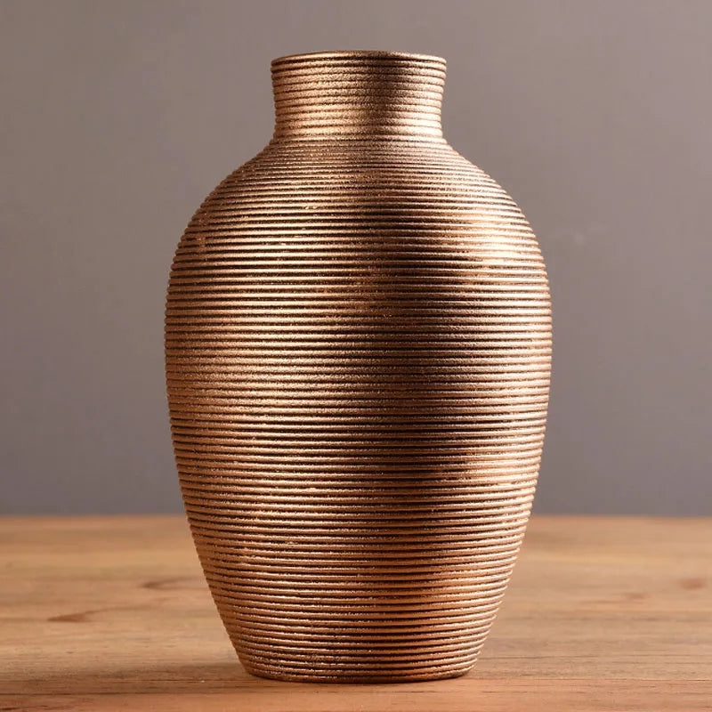 vase en céramique moderne pour décoration intérieure de fleurs - vue 11 sur 11