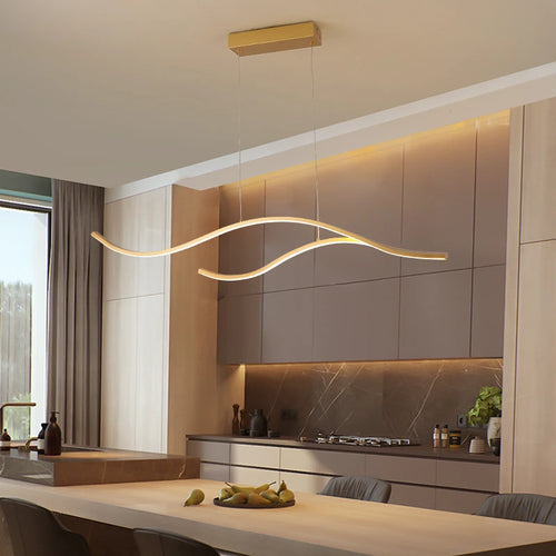 lustre led moderne créatif pour éclairage intérieur décoratif - vue 4 sur 10