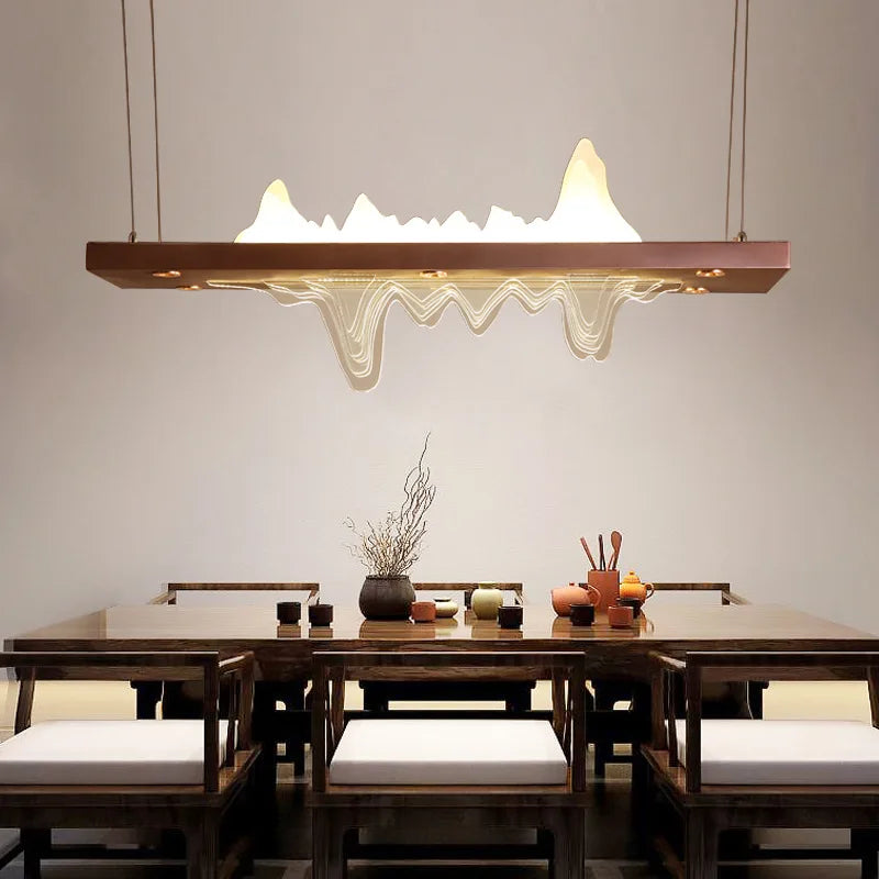 suspension moderne à led pour intérieur élégant et raffiné - vue 3 sur 6